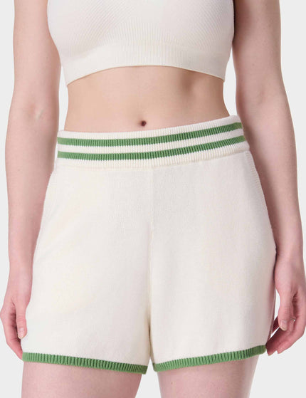 Sweaty Betty Off Court Knitted Short - Lily Whiteimage1- The Sports Edit