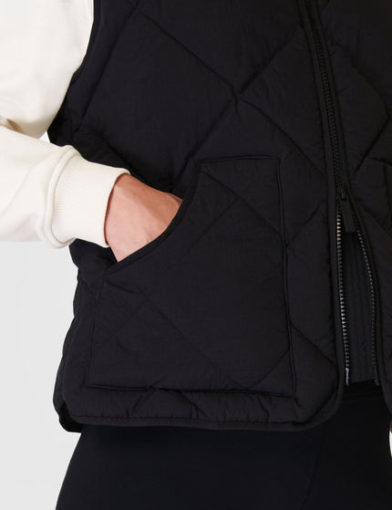 Sweaty Betty On the Move Gilet - Blackimage3- The Sports Edit