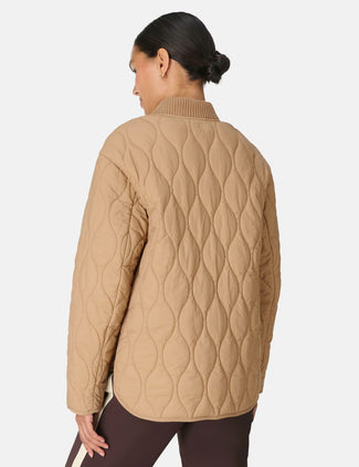 On The Move Jacket - Golden Beige