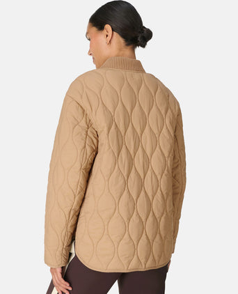 On The Move Jacket - Golden Beige