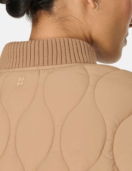 Sweaty Betty On The Move Jacket - Golden Beigeimage4- The Sports Edit