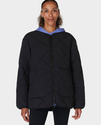 On The Move Quilted Jacket - Black