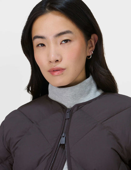 Sweaty Betty On the Move Quilted Jacket - Urban Greyimage3- The Sports Edit