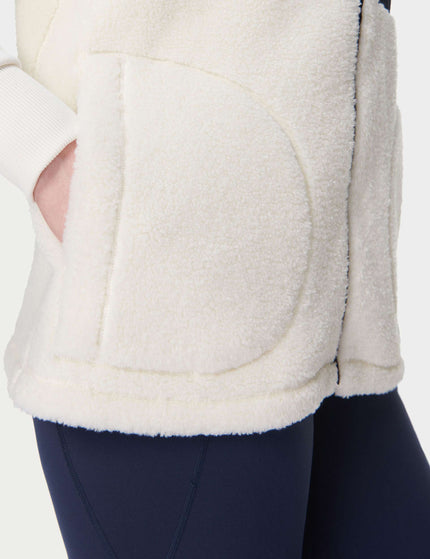 Sweaty Betty Plush Gilet - Lily Whiteimage4- The Sports Edit