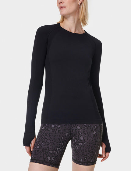 Sweaty Betty Power 6" Cycling Shorts - Black Luxe Leopardimage6- The Sports Edit