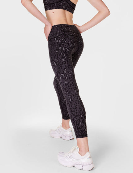 Sweaty Betty Power 7/8 Gym Leggings - Black Luxe Leopard Printimage3- The Sports Edit