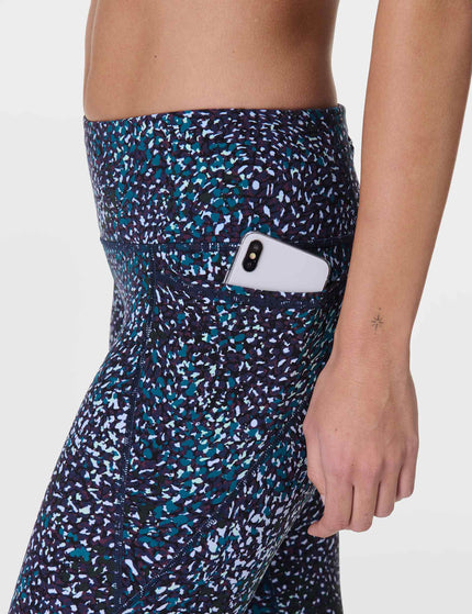 Sweaty Betty Power 7/8 Gym Leggings - Blue Aurora Printimage4- The Sports Edit