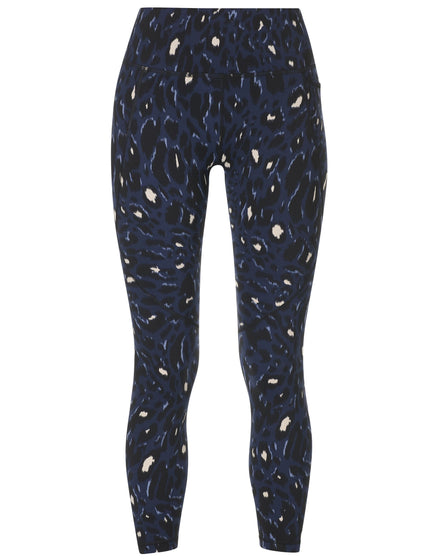 Sweaty Betty Power 7/8 Gym Leggings - Blue Abstract Leopard Printimages8- The Sports Edit