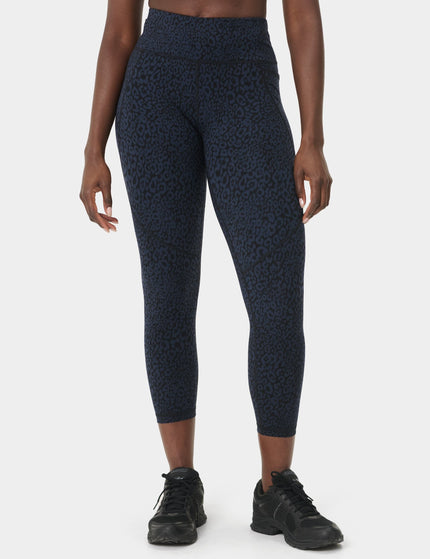 Sweaty Betty Power 7/8 Gym Leggings - Blue Halftone Leopard Printimages1- The Sports Edit