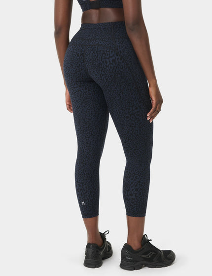 Sweaty Betty Power 7/8 Gym Leggings - Blue Halftone Leopard Printimages2- The Sports Edit