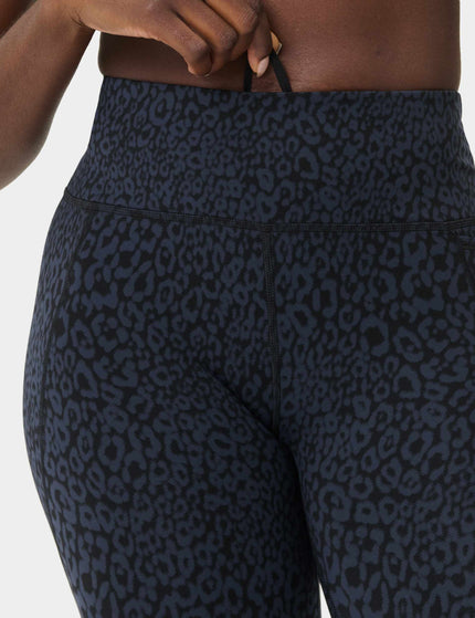Sweaty Betty Power 7/8 Gym Leggings - Blue Halftone Leopard Printimages3- The Sports Edit