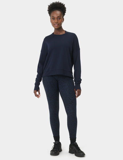Sweaty Betty Power 7/8 Gym Leggings - Blue Halftone Leopard Printimages7- The Sports Edit