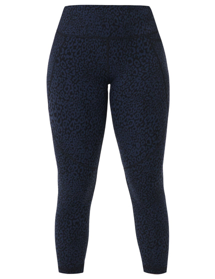 Sweaty Betty Power 7/8 Gym Leggings - Blue Halftone Leopard Printimages8- The Sports Edit
