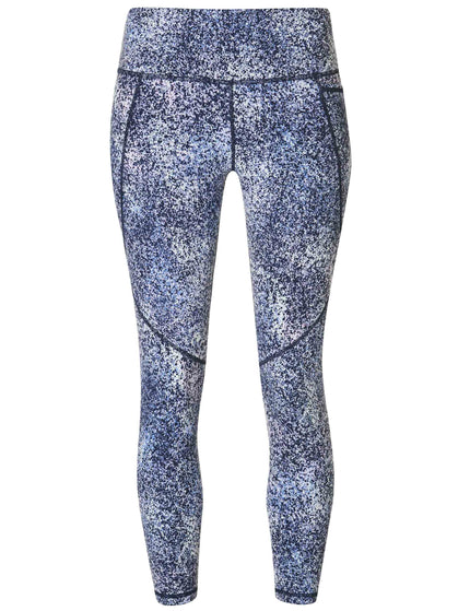 Sweaty Betty Power 7/8 Gym Leggings - Blue Speckle Printimage8- The Sports Edit