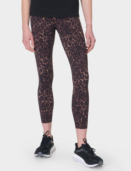 Sweaty Betty Power 7/8 Gym Leggings - Brown Wild Leopard Printimage1- The Sports Edit