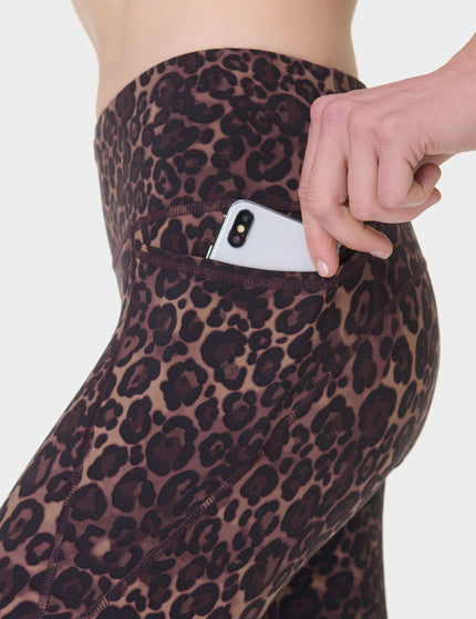 Sweaty Betty Power 7/8 Gym Leggings - Brown Wild Leopard Printimage4- The Sports Edit