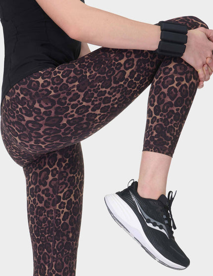 Sweaty Betty Power 7/8 Gym Leggings - Brown Wild Leopard Printimage6- The Sports Edit