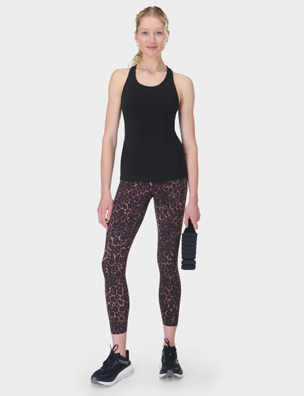 Sweaty Betty Power 7/8 Gym Leggings - Brown Wild Leopard Printimage7- The Sports Edit