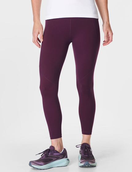 Sweaty Betty Power 7/8 Gym Leggings - Midnight Cherry Purpleimage1- The Sports Edit