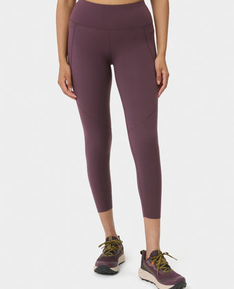 Power 7/8 Picot Edge Legging - Neptune Purple