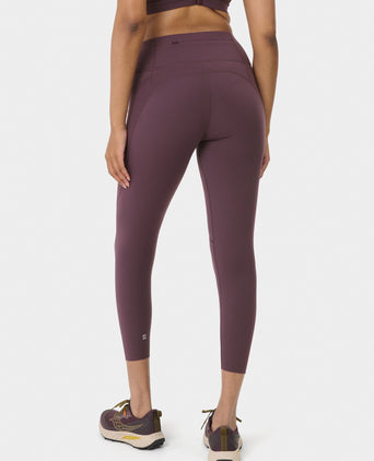 Power 7/8 Picot Edge Legging - Neptune Purple