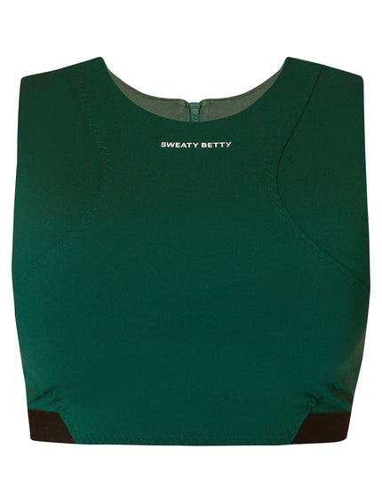 Sweaty Betty Power Advantage Bra Top - Retro Greenimage7- The Sports Edit