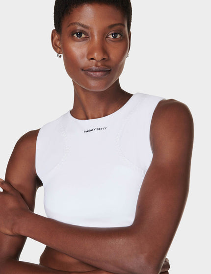 Sweaty Betty Power Advantage Bra Top - Whiteimage4- The Sports Edit