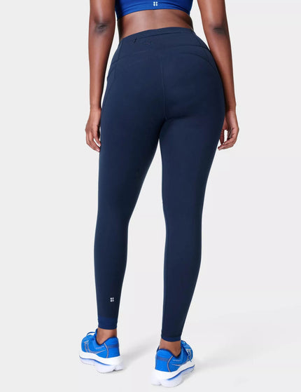 Sweaty Betty Power Gym Leggings - Navy Blueimage2- The Sports Edit