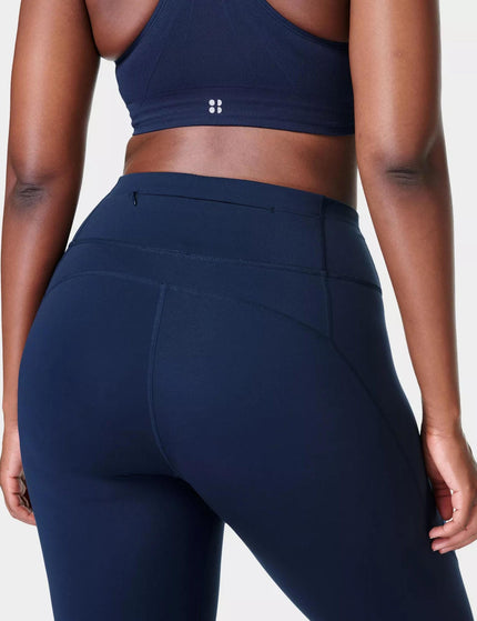 Sweaty Betty Power Gym Leggings - Navy Blueimage5- The Sports Edit