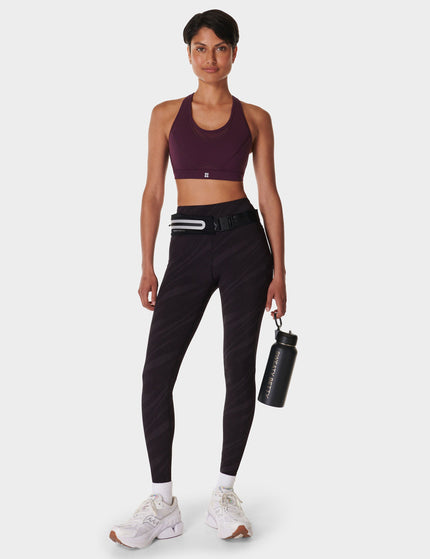 Sweaty Betty Power Icon Running Bra - Midnight Cherry Purpleimage5- The Sports Edit