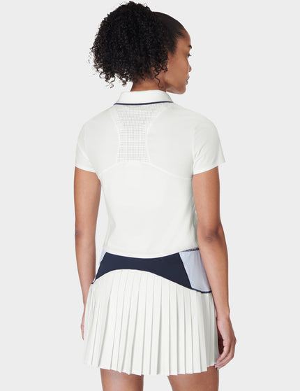 Sweaty Betty Power Match Point Tennis T-Shirt - Whiteimage2- The Sports Edit