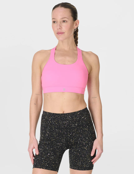 Sweaty Betty Power Medium Support Seam-Free Bust Bra - Guava Pink - BROKEN STOCKimages1- The Sports Edit
