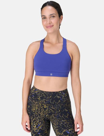 Sweaty Betty Power Medium Support Seam-Free Bust Bra - Rich Blueimages1- The Sports Edit