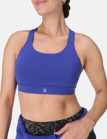 Sweaty Betty Power Medium Support Seam-Free Bust Bra - Rich Blueimages3- The Sports Edit