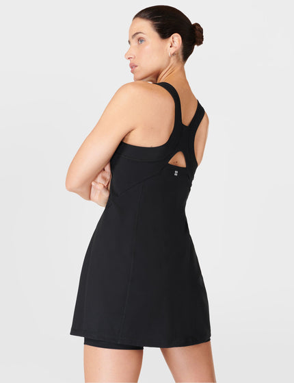 Sweaty Betty Power Pro Racerback Workout Dress - Blackimage3- The Sports Edit