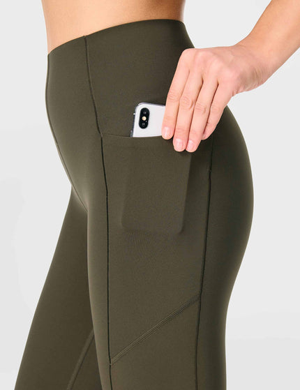 Sweaty Betty Power UltraSculpt High Waisted Gym Leggings - Nori Greenimage4- The Sports Edit