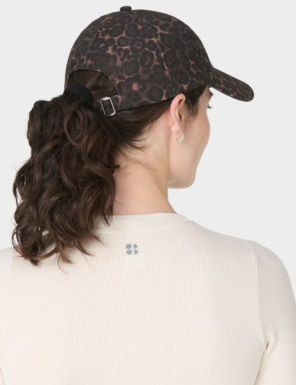 Sweaty Betty Printed Cap - Brown Wild Leopard Printimages3- The Sports Edit