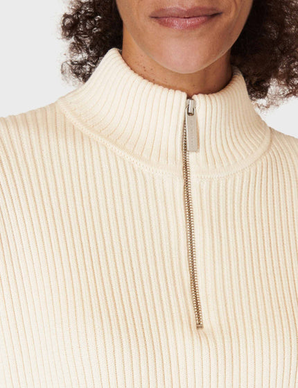 Sweaty Betty Retreat Rib Sweater - Studio Whiteimage4- The Sports Edit