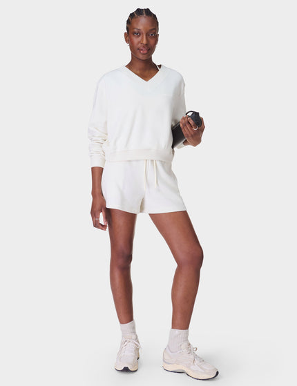 Sweaty Betty Revive Boxy Short - Lily Whiteimage5- The Sports Edit