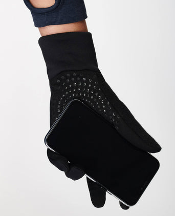 Run Gloves - Black