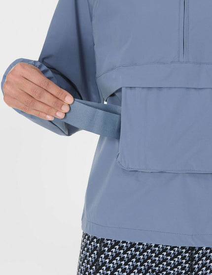 Sweaty Betty Runners High Packaway Jacket - Luxe Blueimages3- The Sports Edit