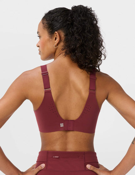 Sweaty Betty Runner's High Sports Bra - Merlot Redimages4- The Sports Edit