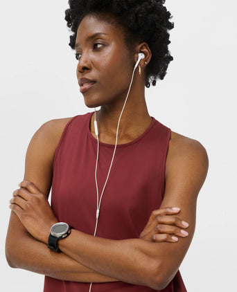 Runner's High Tank - Merlot Red