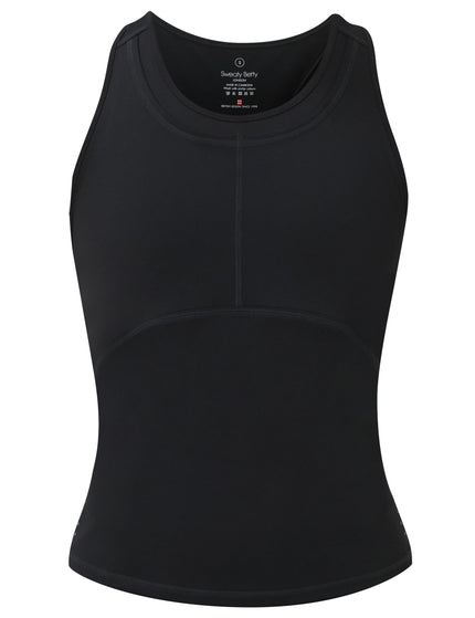 Sweaty Betty Runner's High Three Pocket Tank - Blackimages8- The Sports Edit