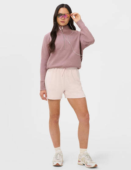 Sweaty Betty Sand Wash CloudWeight High Waisted Shorts - Sundust Pinkimages5- The Sports Edit