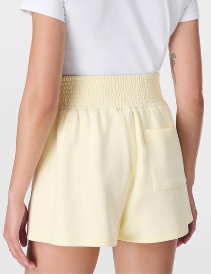 Sweaty Betty Sand Wash CloudWeight Shorts - Buttercream Yellowimage2- The Sports Edit