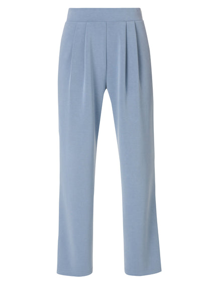 Sweaty Betty Sand Wash Wide Leg Trousers - Luxe Blueimages7- The Sports Edit