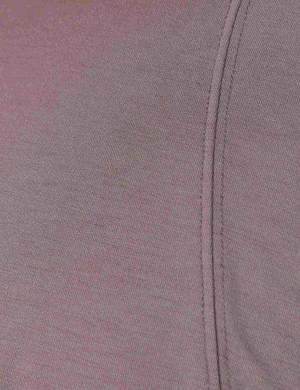 Sweaty Betty Soft Flow Strappy Back Boxy Long Sleeve Top - Grounded Brownimages7- The Sports Edit