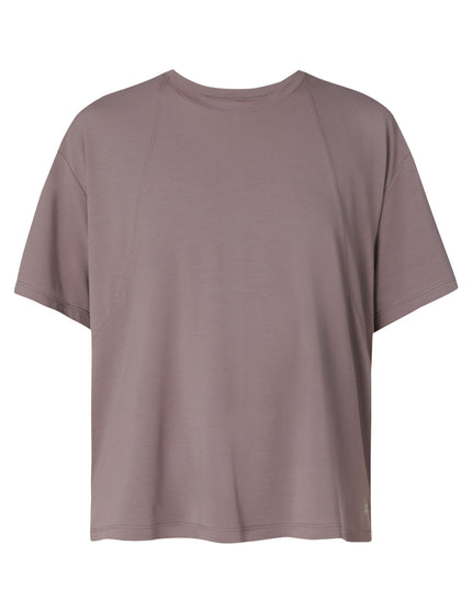 Sweaty Betty Soft Flow Studio T-Shirt - Grounded Brownimages8- The Sports Edit