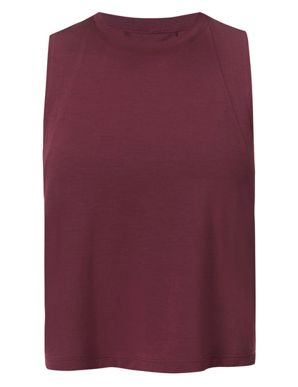 Sweaty Betty Soft Flow Studio Twist Back Vest - Garnet Redimage8- The Sports Edit